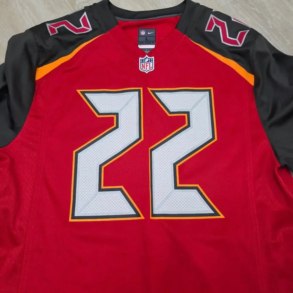 Doug Martin Tampa Bay Buccaneers Number 22 NFL Jersey Size Large